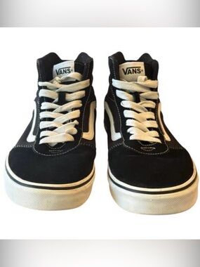 Vans SK8 HI-Top Men's Black and White Sneakers size 13
